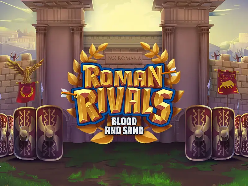 Capa do jogo Roman Rivals Blood and Sand